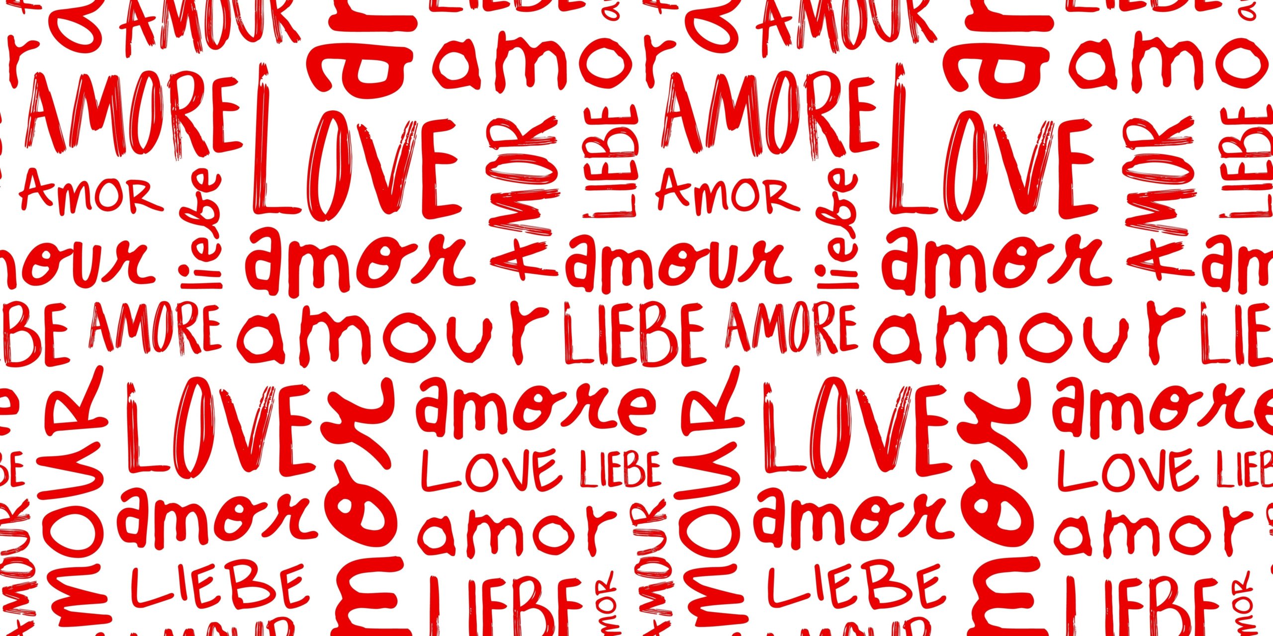 'I love you' in different languages