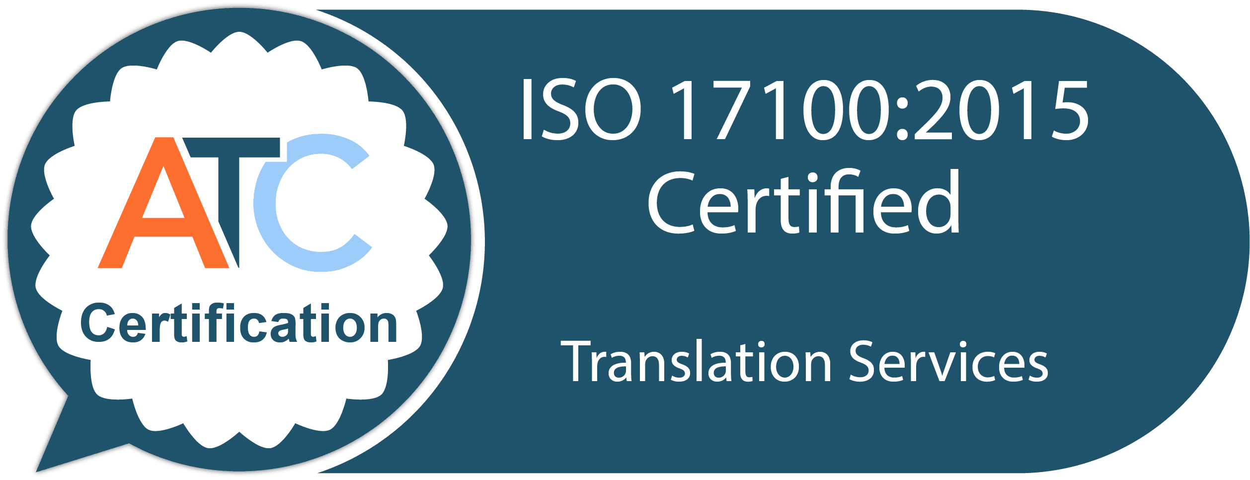 ATCC ISO 17100 Certification Mark